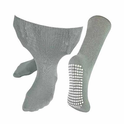  Yoga Pilates Socks with Grips for Women Non Slip Solid Candy  Colored Cushioned Crew Socks for Barre Ballet Dance (Black) : Clothing,  Shoes & Jewelry
