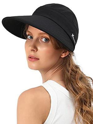 Wide Brim Visor Women, Sun Protection Hats, Women's Summer Hat