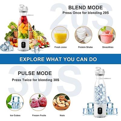 16oz Blender Cup Versatile Leakproof Compatible Smoothies Portable