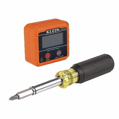 Klein Tools Digital Angle-Gauge and Level in the Protractors department at