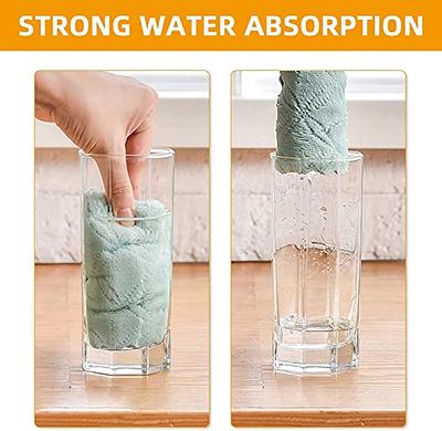 Patelai 12 Pieces Kitchen Dish Cloths for Washing Cleaning Absorbent Dish  Rags Drying Dish Towels for Scrubbing Wipe Glass Home and Household