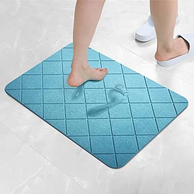  ChieFinch Diatomite Stone Bath Mat for Bathroom, Non