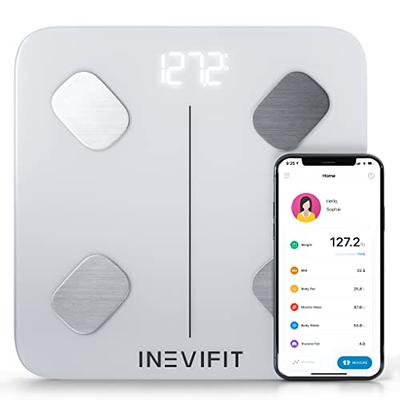 INEVIFIT BATHROOM SCALE, Highly Accurate Digital Bathroom