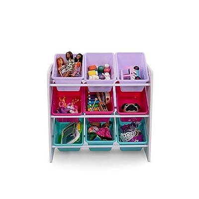 Storage Organizer Bin System, 9 Compartment, Plastic