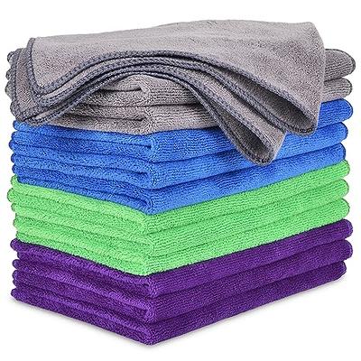 Microfiber Cleaning Cloths, Soft Absorbent Microfiber Cloth, Lint Free  Streak Free Cleaning Towels For Cars, House, Kitchen Supplies, Kitchen  Cleaning Stuff - Temu