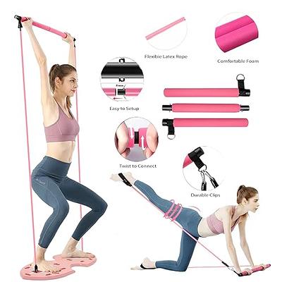 LALAHIGH Home Workout Equipment for Women, Multifunction Push Up Board,  Portable Home Gym System with Resistance Bands,Ab Roller Wheel, and 20 Gym  Accessories, Professional Strength Training Exercise Equipment For Body  Shaping 