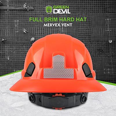 Hard Hat Construction OSHA Approved Vented Full Brim Safety Helmet Black  Carbon Fiber Design Hard Hats, Cascos De Construccion Work Hardhat, 6 Point  Ratcheting System