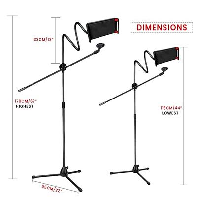 Foldable Tripod Microphone Stand Buy Now- 5 Core