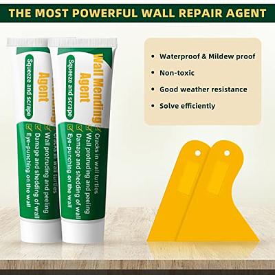 BONCART Spackle Wall Repair Kit, Drywall Repair Patch Kit,Wall Mending  Agent Putty,Wall Repair Paste Plaster for Wall Crack/Nail Hole,Wall Repair  Patch Kit with Scraper/Sandpaper - Yahoo Shopping