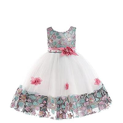 64.99] Super Cute White Flower Girl Tutu Dress Toddler Kids Pageant Gown  #TG7095 - GemGrace.com | Girls dresses, Infant flower girl dress, Flower girl  dresses tutu