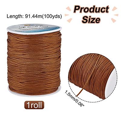 1roll Nylon String For Bracelets,Beading, Necklaces, Macrame Craft, Wind  Chime, Jewelry Making