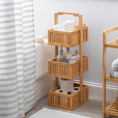 Elements Bamboo 3 Tier Corner Caddy