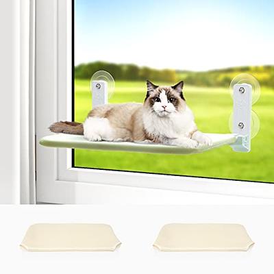 Topmart Window Sill Cat Perch,Kitty Sill,Cat Window Perch for Large Cats,Cat Window Seat,Cat Shelf for Window Sill,Window Cat Bed,Pet Window Perch