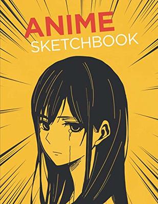 Sketch Book: Anime Manga Sketch Book For Teen Girls For Drawing And  Sketching.: Press, The Simple Art: Books 