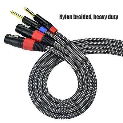 Basic Unbalanced Microphone Cable XLR Female to Mono Jack - China