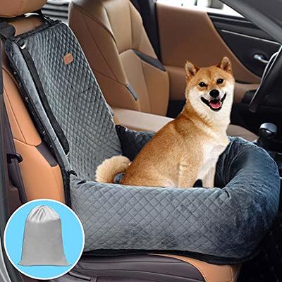 Petsfit Dog Car Seat Pet Travel Car Booster Seat with Safety Belt