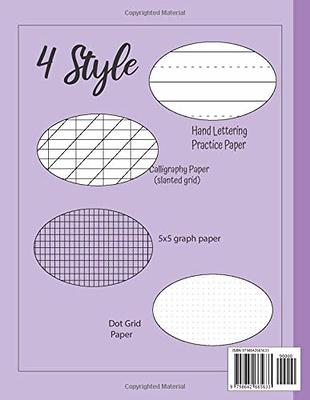 Calligraphy Practice Paper for Beginners: Modern Calligraphy and  Handlettering Practice Sheets Slant Angle Lined Guide, Calligraphy and Hand  Lettering Practice Paper and Workbook for Beginners by Calligraphy Press  Modern