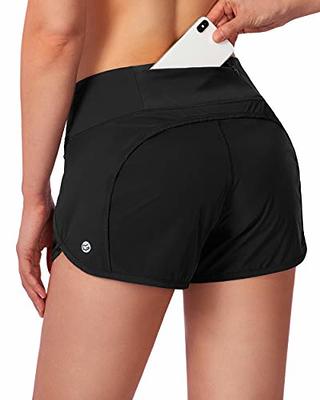 Buy G Gradual Men's Running Shorts 3 Inch Quick Dry Gym Athletic Workout  Short Shorts for Men with Liner and Zipper Pockets, Black, Small at