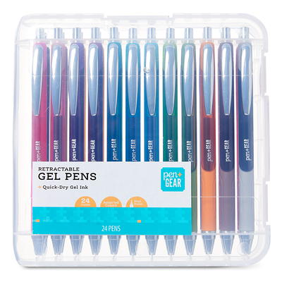 Pen + Gear Retractable Highlighters, Assorted Colors, Chisel Tip , 12 Count