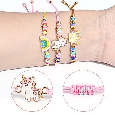 Lorfancy 12 Pcs Kids Girls Bracelets Jewelry Women Unicorn Animal  Friendship Bracelet Pendant Teen Toddler Baby Cute Adjustable Multicolor  Woven Pretend Play Bracelet - Yahoo Shopping