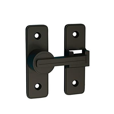 Tunish Large Sliding Barn Door Lock Flip Door Latch Security Front Door  Locks for Wine Cabinet Bathroom Outdoor Garage Garden Closet Door (90  Degrees Black) - Yahoo Shopping