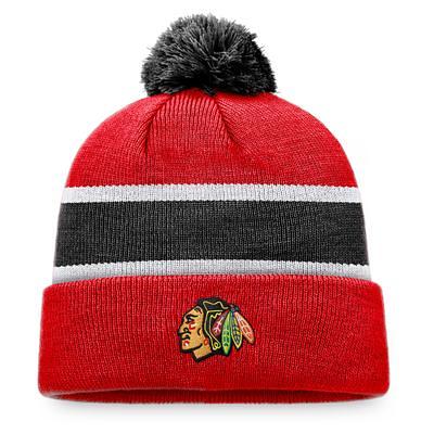 Men's Fanatics Branded Gray Detroit Red Wings Cuffed Knit Hat