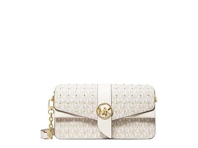 Michael Kors Marilyn Small Crossbody Vanilla/Acorn One Size