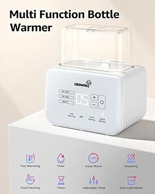 GROWNSY Instant Baby Bottle Warmer Precise 4 Temperatures Control