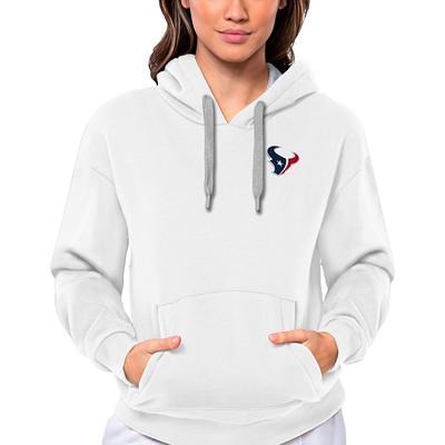 Men's Antigua White Indianapolis Colts Victory Pullover Hoodie