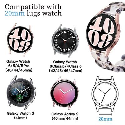 Surace Compatible with Samsung Galaxy Watch 5 Band, Women Bracelet for Galaxy Watch 6/5/4 40mm 44mm, Galaxy Watch 6 Classic 43mm 47mm Galaxy Watch