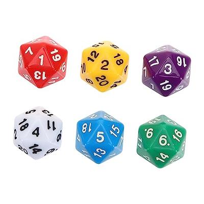 Juexica 48 Pcs D4 Dice Cone Transparent 4 Sided Dice 0.8 Inch Clear Red Dice  Polyhedral Tiny Dice Mini Dice Set Role Playing Dice for Party Table Games  Toys - Yahoo Shopping