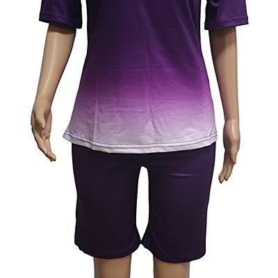 MRSYVES Casual 2 Piece Outfits Short Sets for Women Tie Dye Sports  Tracksuit Plus Size T-Shirt Bodycon Shorts Summer Purple 3XL - Yahoo  Shopping