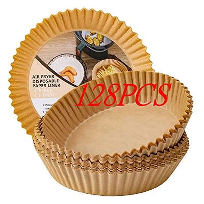 Air fryer liners, 6.3 inches 50PCS Air Fryer Paper Liners Air Fryer  Disposable Paper Liner Non-Stick, Oil-Proof, Water-Proof. Food Grade Baking  Paper for Roasting Microwave - Yahoo Shopping