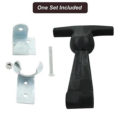 Homoyoyo 3pcs Hasp Lock Flexible Draw Latches Fridge Latch T-Handle Toolbox  Catch Toolbox T-Handle Hasp Boat Latches Shock-Proof T-Handle Draw Latches