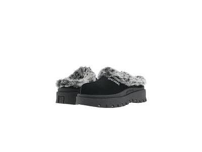 Cozy - Black Suede Clogs