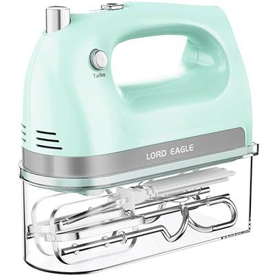 ON2NO Hand Mixer Electric 450W Power Handheld Mixer with Turbo, Eject  Button, 5-Speed Egg Beater Mixing for Dough, Egg, Cake, 5