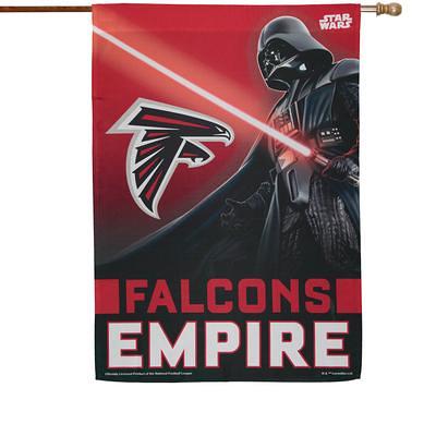 WinCraft Atlanta Falcons 28 x 40 Star Wars Empire Single-Sided House  Banner