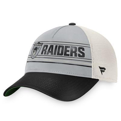 Men's Las Vegas Raiders New Era Black/Silver Retro 9FIFTY Snapback Hat