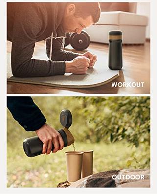 BENFUCHEN Portable French Press Coffee Maker Car-Go Vacuum Insulated Travel French  Press Mug, Hot/Cold Brew Coffee Press With Four-Layer Unique Filter Mesh  Stainless Steel Tea Press Single Serve - Yahoo Shopping