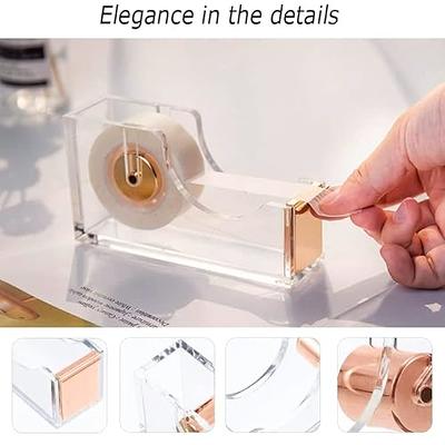 Rose Gold Office Supplies and Accessories, Acrylic Stapler, Staple