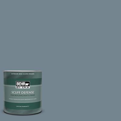 BEHR PREMIUM 1 qt. #OR-W15 Sleek White Semi-Gloss Enamel Interior/Exterior  Cabinet, Door & Trim Paint - Yahoo Shopping