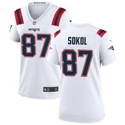 New England Patriots Nike Custom Game Jersey - White