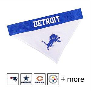 : Pets First NFL Dog Bandana - Detroit Lions Reversible PET  Bandana. 2 Sided Sports Bandana with a Premium Embroidery Team Logo,  Small/Medium. - 2 Sizes & 32 NFL Teams Available : Sports & Outdoors