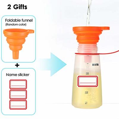 Decorating bottle 4Pcs Household Squeeze Bottles Multi-function Icing  Bottles Transparent Dispensing Bottles