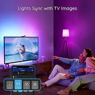 Govee RGBIC TV LED Backlight - App Control, Music Sync, for 40-50 inch TVs