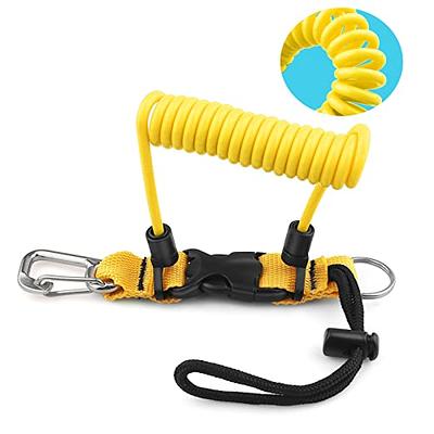 PATIKIL Fishing Pliers, Stainless Steel Hook Remover Fishing Lines Cutter  Tool with Coiled Lanyard for Fishing, Yellow