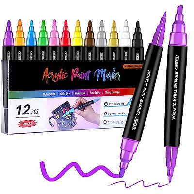 42 Artistro Cute Pens Extra Fine Tip Acrylic Paint Markers for Rock  Painting, Kids Craft, Artist Gift, Art Projects, Best Friend Gift 