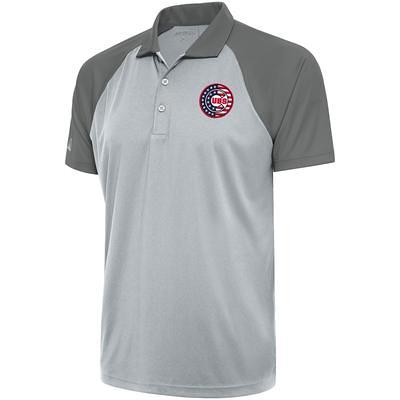 Antigua Men's Chicago Cubs Dark Red Big & Tall Esteem Polo