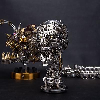 CHUO 3D Metal Puzzle Mechanical Scorpion Model Kits, 200 Pieces 3D  Stainless Steel Puzzle Jigsaw DIY Assembly Steampunk 3D Puzzle Metal Model  Kits to