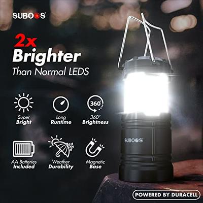 YOYONG Solar Camping Lantern Rechargeable, Portable Folding LED